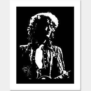 Jimmy Page Guitar 1 Posters and Art